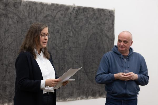 Nitsch &amp; Georg Bernsteiner &quot;Der zweite Teil der Nacht&quot; (Nitsch Foundation, 13.1. - 14.3.2025) Foto: eSeL.at - Lorenz Seidler
