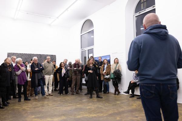 Nitsch &amp; Georg Bernsteiner &quot;Der zweite Teil der Nacht&quot; (Nitsch Foundation, 13.1. - 14.3.2025) Foto: eSeL.at - Lorenz Seidler