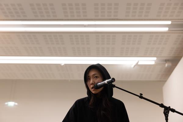 Hyeji Nam &amp; Markus Steinkellner "Third Space" @ Performing the Line (Belvedere 21, 20.2.2025) Foto: eSeL.at - Lorenz Seidler