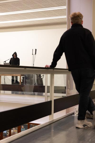 Hyeji Nam &amp; Markus Steinkellner "Third Space" @ Performing the Line (Belvedere 21, 20.2.2025) Foto: eSeL.at - Lorenz Seidler