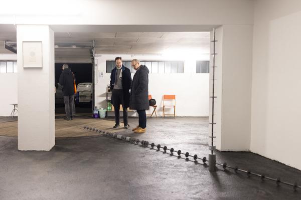 Porous ("Sammlung Fogarasi" Garage Puchsbaumplatz, 11.2. - 15.2.2025) Foto: eSeL.at - Lorenz Seidler