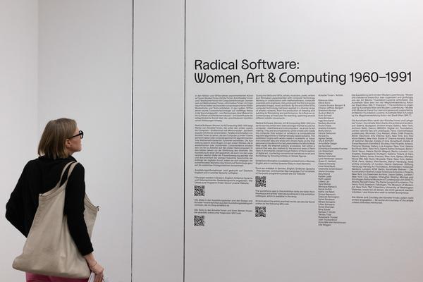 Radical Software. Women, Art &amp; Computing 1960–1991 (Kunsthalle Wien, 28.2.-25.5.2025) Foto: eSeL.at - Lorenz Seidler