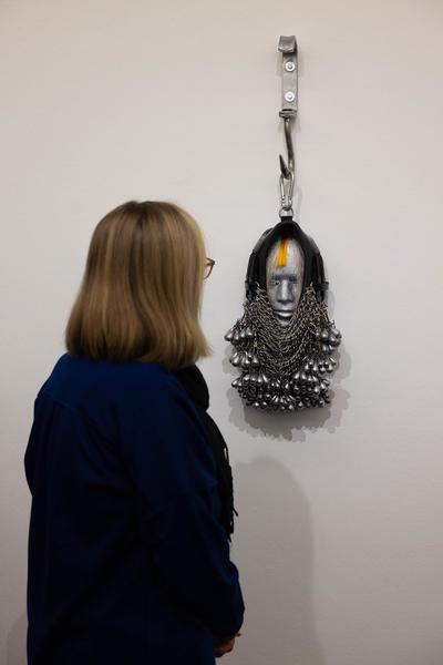 Anneliese Schrenk &quot;Scale &amp; Skin&quot; (Kunstforum Wien Tresor, 7.5. - 29.6.2025) Foto: eSeL.at - Lorenz Seidler