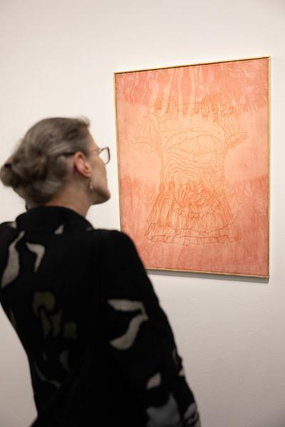 Anneliese Schrenk &quot;Scale &amp; Skin&quot; (Kunstforum Wien Tresor, 7.5. - 29.6.2025) Foto: eSeL.at - Lorenz Seidler