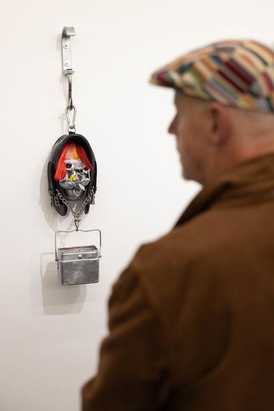 Anneliese Schrenk &quot;Scale &amp; Skin&quot; (Kunstforum Wien Tresor, 7.5. - 29.6.2025) Foto: eSeL.at - Lorenz Seidler