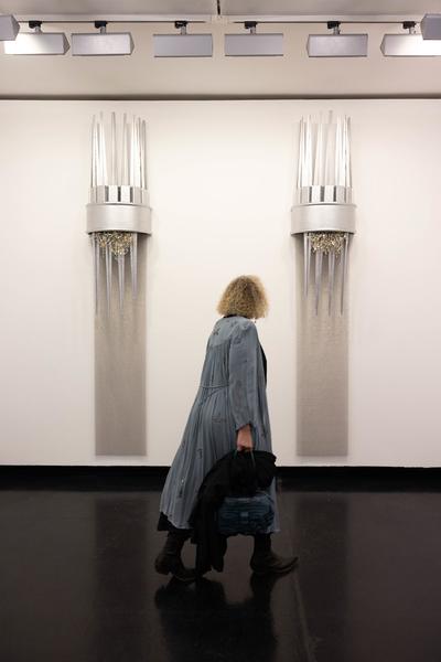Anneliese Schrenk &quot;Scale &amp; Skin&quot; (Kunstforum Wien Tresor, 7.5. - 29.6.2025) Foto: eSeL.at - Lorenz Seidler
