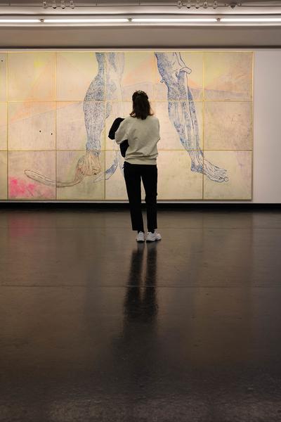 Anneliese Schrenk &quot;Scale &amp; Skin&quot; (Kunstforum Wien Tresor, 7.5. - 29.6.2025) Foto: eSeL.at - Lorenz Seidler