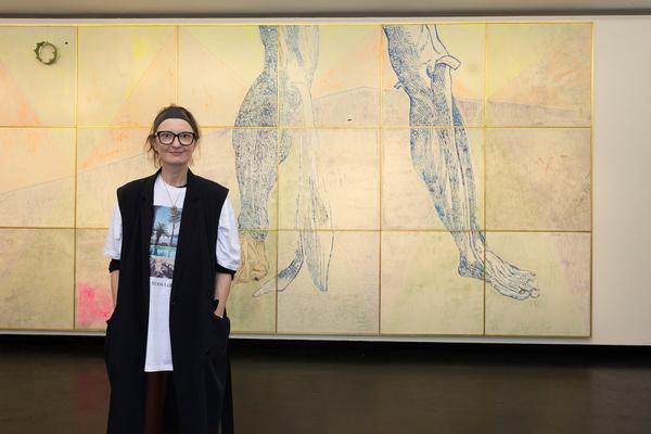Anneliese Schrenk &quot;Scale &amp; Skin&quot; (Kunstforum Wien Tresor, 7.5. - 29.6.2025) Foto: eSeL.at - Lorenz Seidler