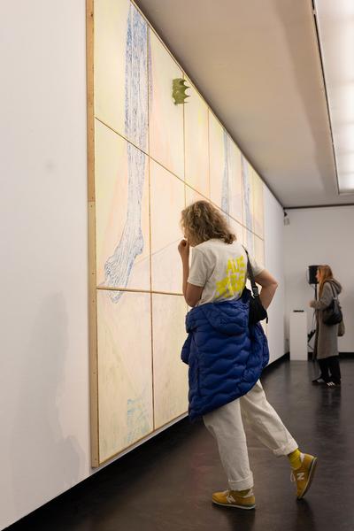 Anneliese Schrenk "Scale &amp; Skin" (Kunstforum Wien Tresor, 7.5. - 29.6.2025) Foto: eSeL.at - Lorenz Seidler
