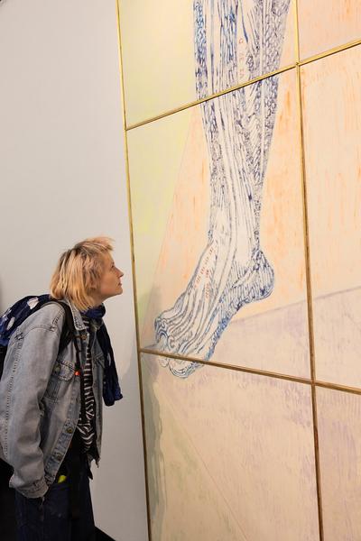 Anneliese Schrenk "Scale &amp; Skin" (Kunstforum Wien Tresor, 7.5. - 29.6.2025) Foto: eSeL.at - Lorenz Seidler