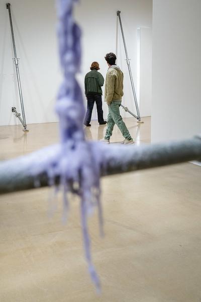 Silent Spills I - Deva Schubert und Camilla Schielin (Kunstraum Niederösterreich, 13.03.2025) Foto: eSeL.at - Robert Puteanu