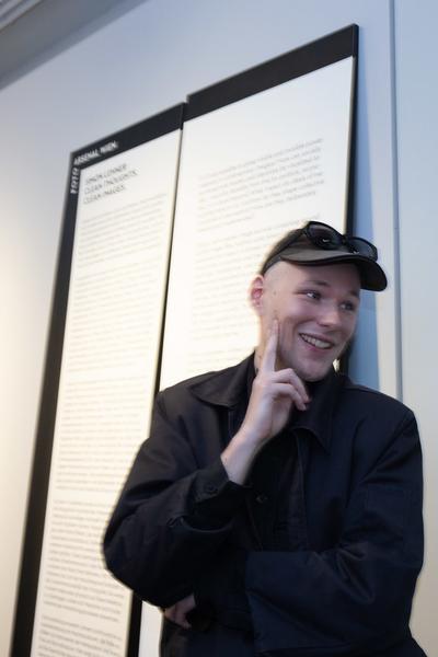 Simon Lehner "Clean Thoughts. Clean Images" (Foto Arsenal Wien, 22.3. - 1.6.2025) Foto: eSeL.at - Lorenz Seidler