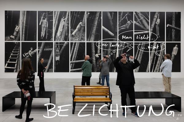 eSeL Postkarte: 30 Jahre Kunsthalle Krems &quot;Belichtung&quot; (Anna &amp; Bernhard Blume, 2024), 2025 Foto: eSeL.at - Lorenz Seidler