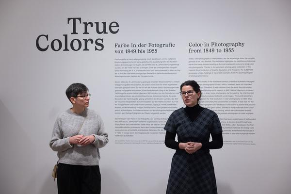 True Colors. Farbe in der Fotografie von 1849 bis 1955 (Albertina Modern, 24.1. - 21.4.2025) Foto: eSeL.at - Lorenz Seidler