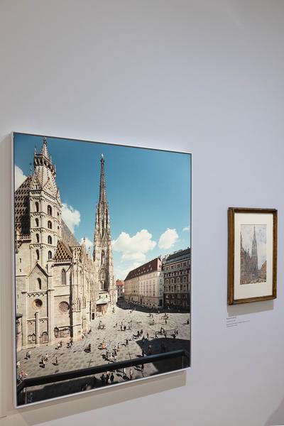 &quot;Wien, Wien nur du allein&quot; -  Balthasar Wigand, Rudolf von Alt &amp; Stefan Oláh (30.4. - 15.10.2025) Foto: eSeL.at - Lorenz Seidler