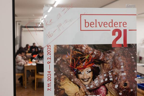 Atelier "Make a Zine!" @ Winterfest 2025 (Belvedere 21, 17.1.2025) Foto: eSeL.at - Lorenz Seidler