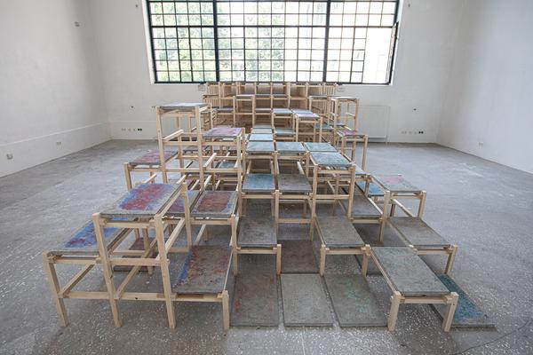 Akademie der Bildenden Künste Wien: Pauline Debrichy - Abschlussarbeiten 18/19 (Bildhauerateliers Kurzbauergasse) https://www.akbild.ac.at/Portal/organisation/aktuelles/ausstellungen-vermittlung/abschlussarbeiten-18-19 | Foto: eSeL Foto: eSeL.at - Lorenz Seidler