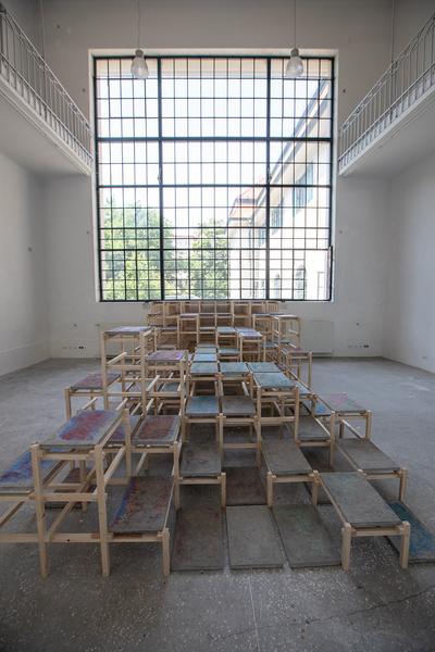 Akademie der Bildenden Künste Wien: Pauline Debrichy - Abschlussarbeiten 18/19 (Bildhauerateliers Kurzbauergasse) https://www.akbild.ac.at/Portal/organisation/aktuelles/ausstellungen-vermittlung/abschlussarbeiten-18-19 | Foto: eSeL Foto: eSeL.at - Lorenz Seidler