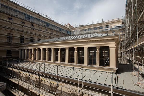 Akademie der Bildenden Künste Wien: Baustellenrundgang Schillerplatz (27.4.2020) http://www.akbild.ac.at ] | Foto: eSeL Foto: eSeL.at - Lorenz Seidler