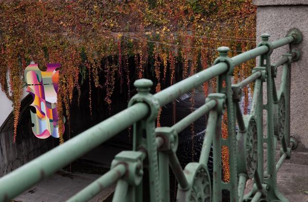 foto.esel.at: Street Art (UrheberIn unbekannt) (Wienfluss / Nevillebrücke) Foto: eSeL.at - Lorenz Seidler