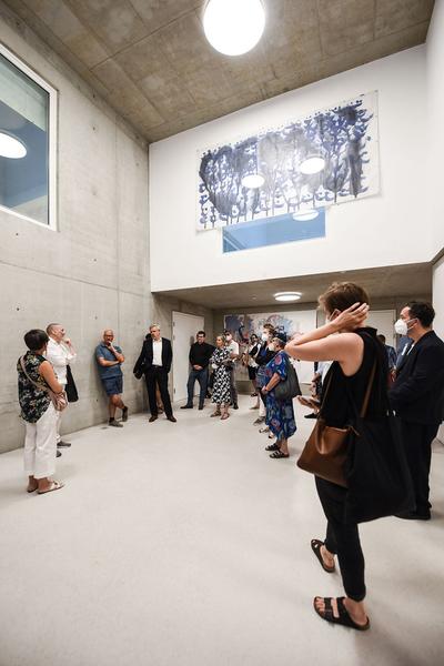 Az W Exkursion /  Architekturzentrum Wien: Besondere Raumangebote
Atelierhaus C21, Gleis 21 und Grätzelmixer