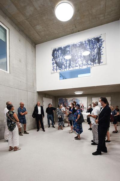 Az W Exkursion /  Architekturzentrum Wien: Besondere Raumangebote
Atelierhaus C21, Gleis 21 und Grätzelmixer