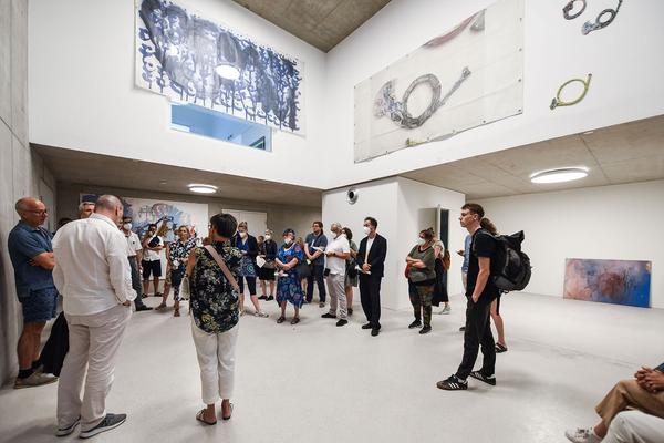 Az W Exkursion /  Architekturzentrum Wien: Besondere Raumangebote
Atelierhaus C21, Gleis 21 und Grätzelmixer