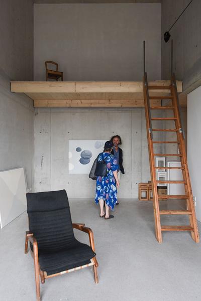Az W Exkursion /  Architekturzentrum Wien: Besondere Raumangebote
Atelierhaus C21, Gleis 21 und Grätzelmixer