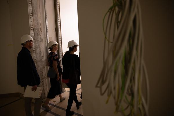 Albertina Modern / Künstlerhaus Wien: Baustellenführung (18.9.2019) Foto: eSeL Foto: eSeL.at - Lorenz Seiodler
