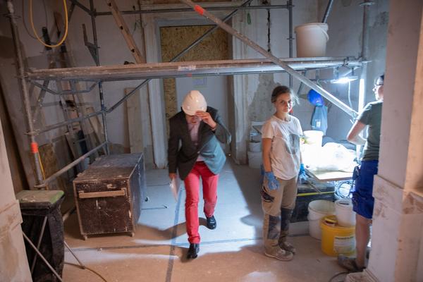 Albertina Modern / Künstlerhaus Wien: Baustellenführung (18.9.2019) Foto: eSeL Foto: eSeL.at - Lorenz Seiodler