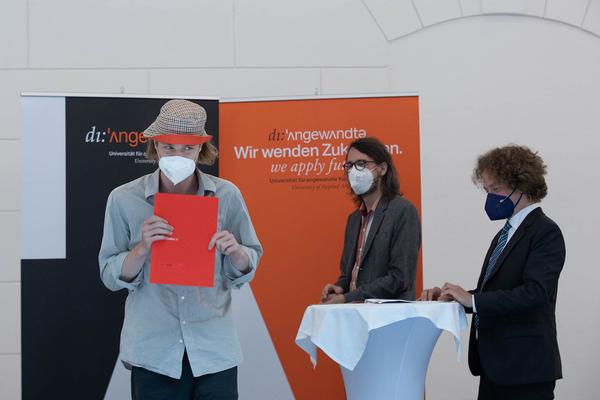Universität für Angewandte Kunst / Die Angewandte: Sponsion / Prompotion (2.7.2021 - Vormittag) Foto: eSeL.at - Lorenz Seidler Foto: eSeL.at - Lorenz Seidler