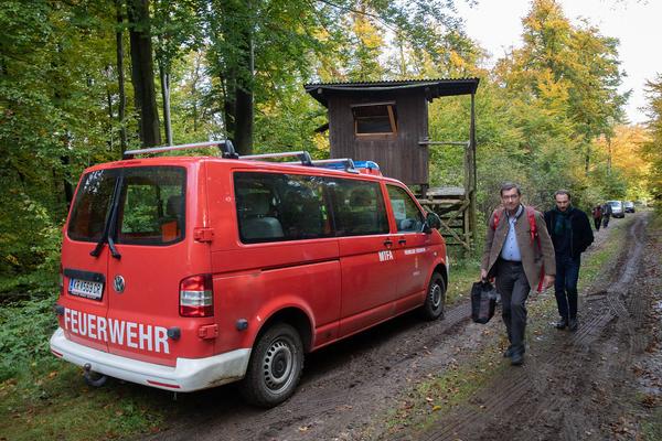 Kunst im öffentlichen Raum Niederösterreich: Aussichtsturm "Die Vierte Wand" von Eldine Heep und Klemens Schillinger am Seekopf / Rossatz (25.10.2020) https://publicart.at/de/kalender/?pid=1022 | Foto: eSeL Foto: eSeL.at - Lorenz Seidler