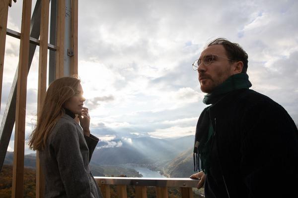 Kunst im öffentlichen Raum Niederösterreich: Aussichtsturm "Die Vierte Wand" von Eldine Heep und Klemens Schillinger am Seekopf / Rossatz (25.10.2020) https://publicart.at/de/kalender/?pid=1022 | Foto: eSeL Foto: eSeL.at - Lorenz Seidler