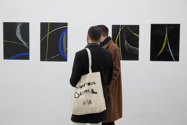 Christine König Galerie: PAS DE DEUX – Magdalena Więcek & Natalia Załuska (22.11.2018 - 12.1.2019, Eröffnung) https://esel.cc/VAW18_Koenig | Foto: eSeL Foto: eSeL.at - Lorenz Seidler
