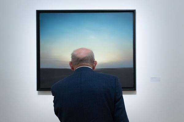 Kunstforum Wien: Gerhard Richter: Landschaft (30.9.2020 - 14.2.2021) https://esel.at/termin/106923/gerhard-richter-landschaft | Foto: eSeL Foto: eSeL.at - Lorenz Seidler