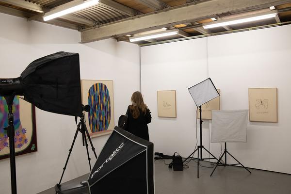 Galerie Krobath: Sophia Süßmilch: Kokon (8.11. - 21.12.2019) https://esel.at/termin/103704/sophia-sssmilch-kokon | Foto: eSeL Foto: eSeL.at - Lorenz Seidler