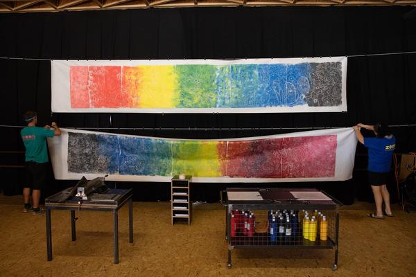 ZOOM Fabrik @ Seestadt Aspern: Stadtlabor Druckwerkstatt  (24.6.2019) https://esel.cc/zzoom_stadtlabor-druckwerkstatt | Foto: eSeL Foto: eSeL.at - Lorenz Seidler