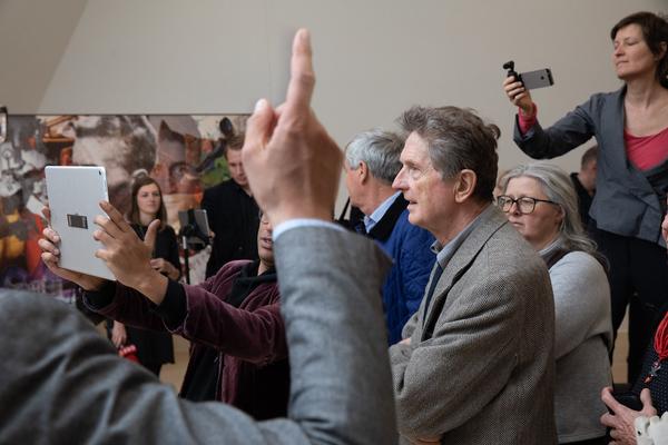 Landesgalerie Niederösterreich: Heinz Cibulka - Bin ich schon ein Bild? (25..5. - 29.9.2019, Presseführung) http://lgnoe.at | Foto: eSeL Foto: eSeL.at - Lorenz Seidler
