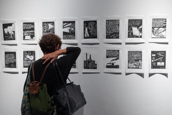 Freiraum Q21: Under Pressure. Über Formen des Autoritären und die Macht der Entscheidung (28.09. bis 25.11.2018, Eröffnung) https://esel.cc/Q21_UnderPressure | Foto: eSeL Foto: eSeL.at - Lorenz Seidler