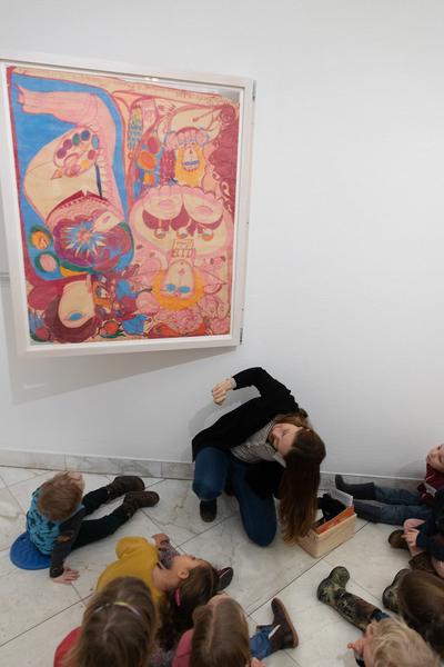 Kunstforum Wien: Flying High. Künstlerinnen der Art Brut (14.2. - 23.6.2019) https://esel.at/termin/100188 | Foto: eSeL Foto: eSeL.at - Lorenz Seidler