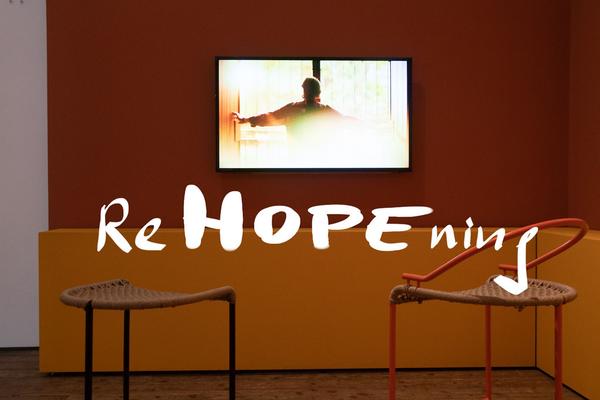 ReHOPEening 
Textbild eSeL:  Austellung Balkrishna Doshi. Architektur für den Menschen (Az W Architekturzentrum Wien, 2020)