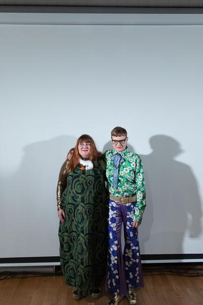 Jakob Lena Knebl & Ashley Scheirl. Pressekonferenz Österr. Pavillon @ Biennale Venedig (25.2.2020) Foto: eSeL Foto: eSeL.at - Lorenz Seidler