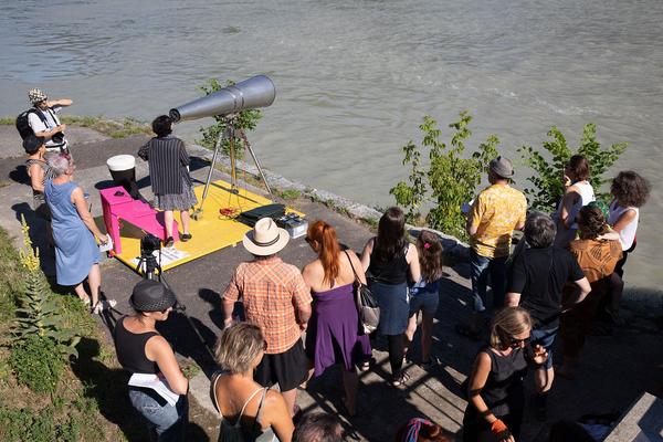 Festival der Regionen: transparadiso - Ruf gegen die Grenze (29.6.2019) https://fdr.at/project/ruf-gegen-die-grenze | Foto: eSeL Foto: eSeL.at - Lorenz Seidler