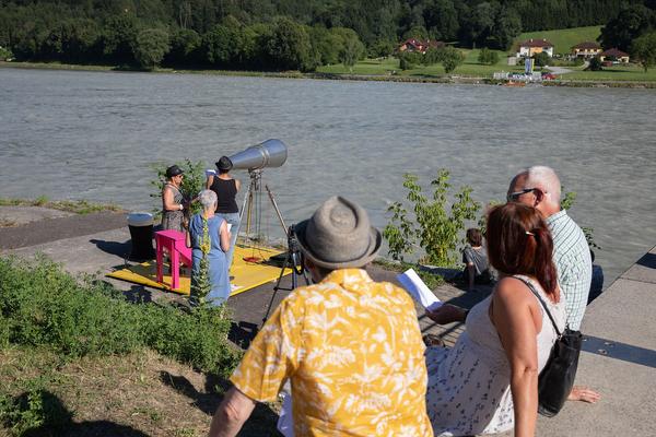 Festival der Regionen: transparadiso - Ruf gegen die Grenze (29.6.2019) https://fdr.at/project/ruf-gegen-die-grenze | Foto: eSeL Foto: eSeL.at - Lorenz Seidler