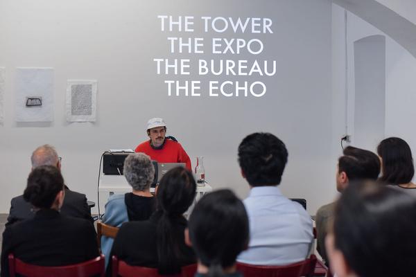 das weisse haus: Finissage "Parallax Trading" (18.5.2019)  https://w.dasweissehaus.at |  Foto: http://eSeL.at - Joanna Pianka Foto: eSeL.at - Joanna Pianka