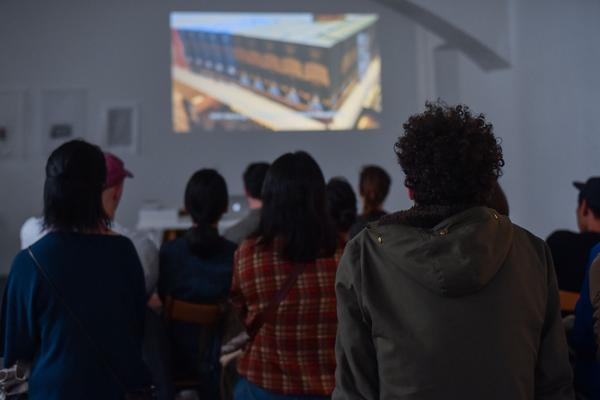 das weisse haus: Finissage "Parallax Trading" (18.5.2019)  https://w.dasweissehaus.at |  Foto: http://eSeL.at - Joanna Pianka Foto: eSeL.at - Joanna Pianka