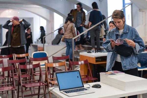 das weisse haus: Finissage "Parallax Trading" (18.5.2019)  https://w.dasweissehaus.at |  Foto: http://eSeL.at - Joanna Pianka Foto: eSeL.at - Joanna Pianka