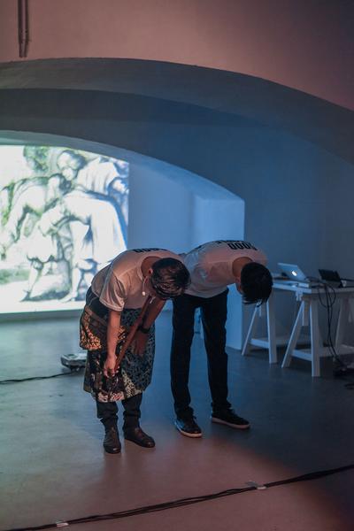 das weisse haus: Finissage "Parallax Trading" (18.5.2019)  https://w.dasweissehaus.at |  Foto: http://eSeL.at - Joanna Pianka Foto: eSeL.at - Joanna Pianka