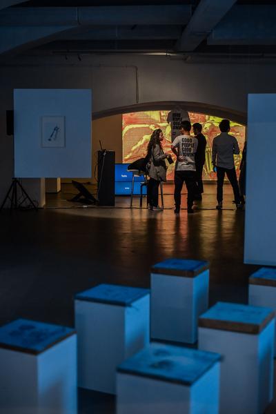 das weisse haus: Finissage "Parallax Trading" (18.5.2019)  https://w.dasweissehaus.at |  Foto: http://eSeL.at - Joanna Pianka Foto: eSeL.at - Joanna Pianka