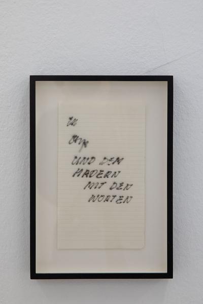 Gabriele Senn Galerie: Schere Stein Papier (27.3. - 27.4.2019) https://esel.at/termin/100792 | Foto: eSeL Foto: eSeL.at - Lorenz Seidler